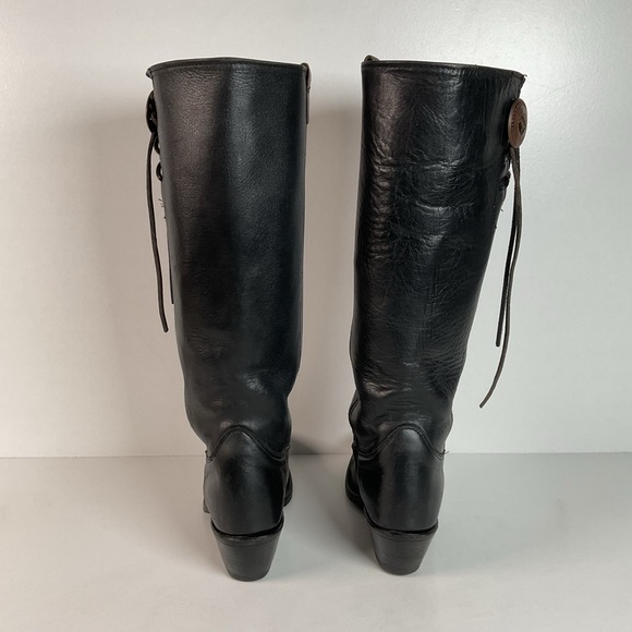 Lady Harley Davidson Motorcycle Boots | Tall | USA Made | Black | Women’s 7 M - Picture 14 of 16